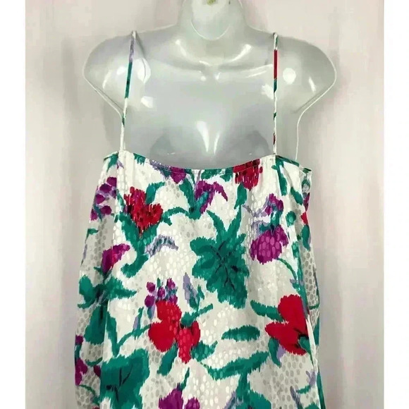 VTG Neiman Marcus Floral Nightgown Robe Set MEDIUM - Mary McFadden Women's - Picture 9 of 13